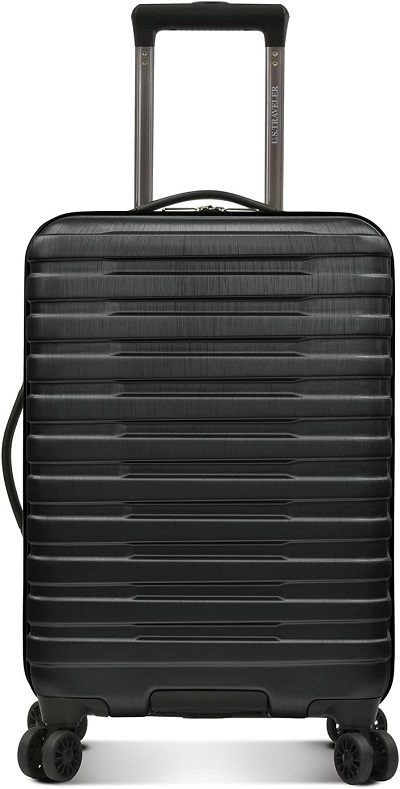 12. The U.S. Traveler Boren Polycarbonate Rugged Carry-on Luggage for 